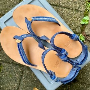 Teva Original Ombre Sandals Blue Womens 10